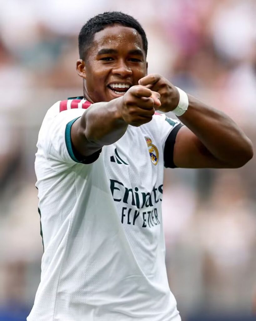 Novo dono da 9: Real Madrid divulga numeração oficial para a temporada com Endrick em destaque Endrick, Real Madrid, Camisa 9, Mercado da Bola, Futebol Europeu, La Liga, EdPlayTV